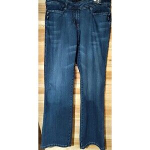 The Limited Jeans Women Size 8 Blue Denim Bootcut Pockets Casual